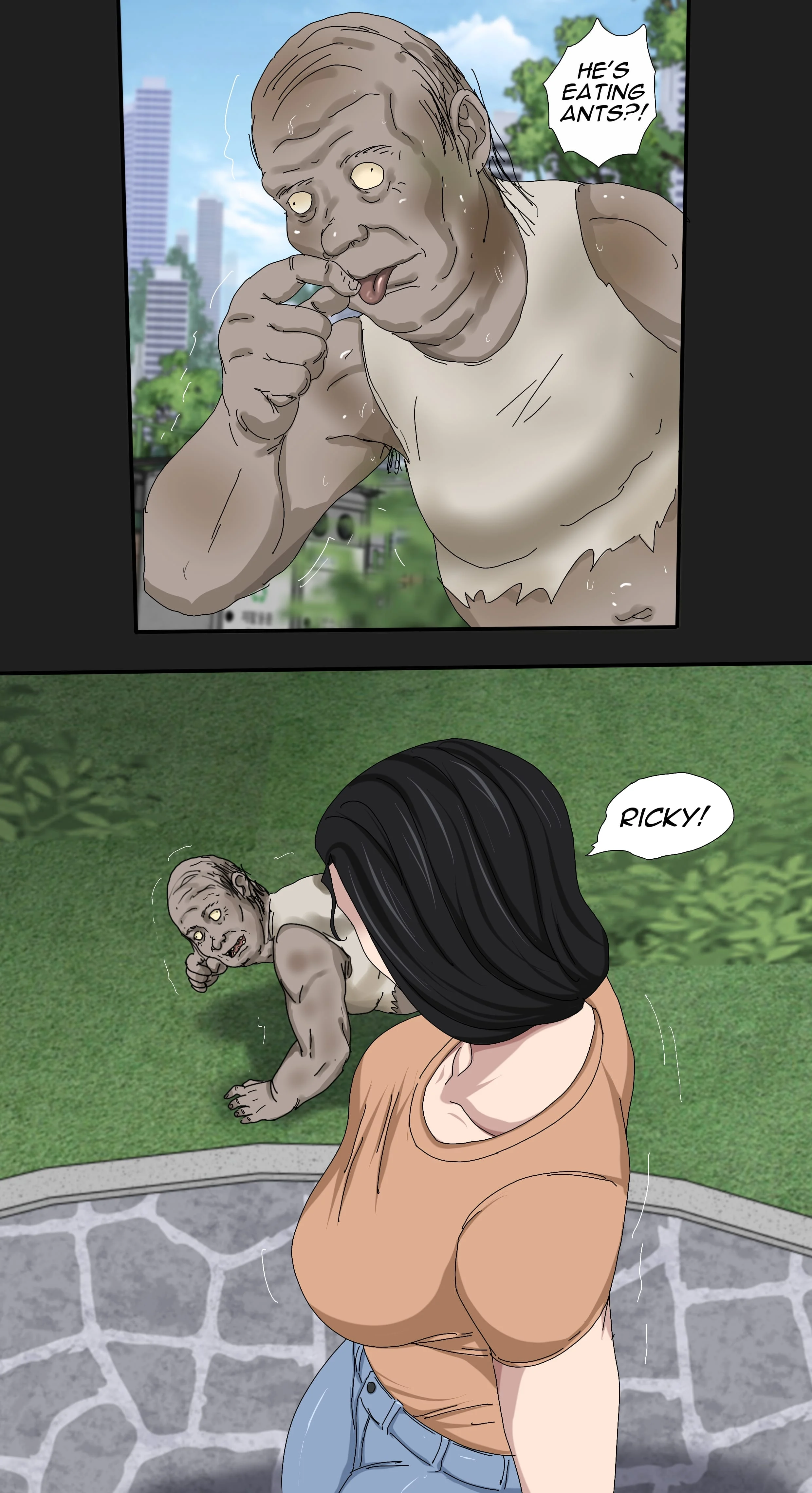 Sinful Lust – Lizana [ZettoNSFW] Lizana And The Homeless - Chapter 5 - Page 47