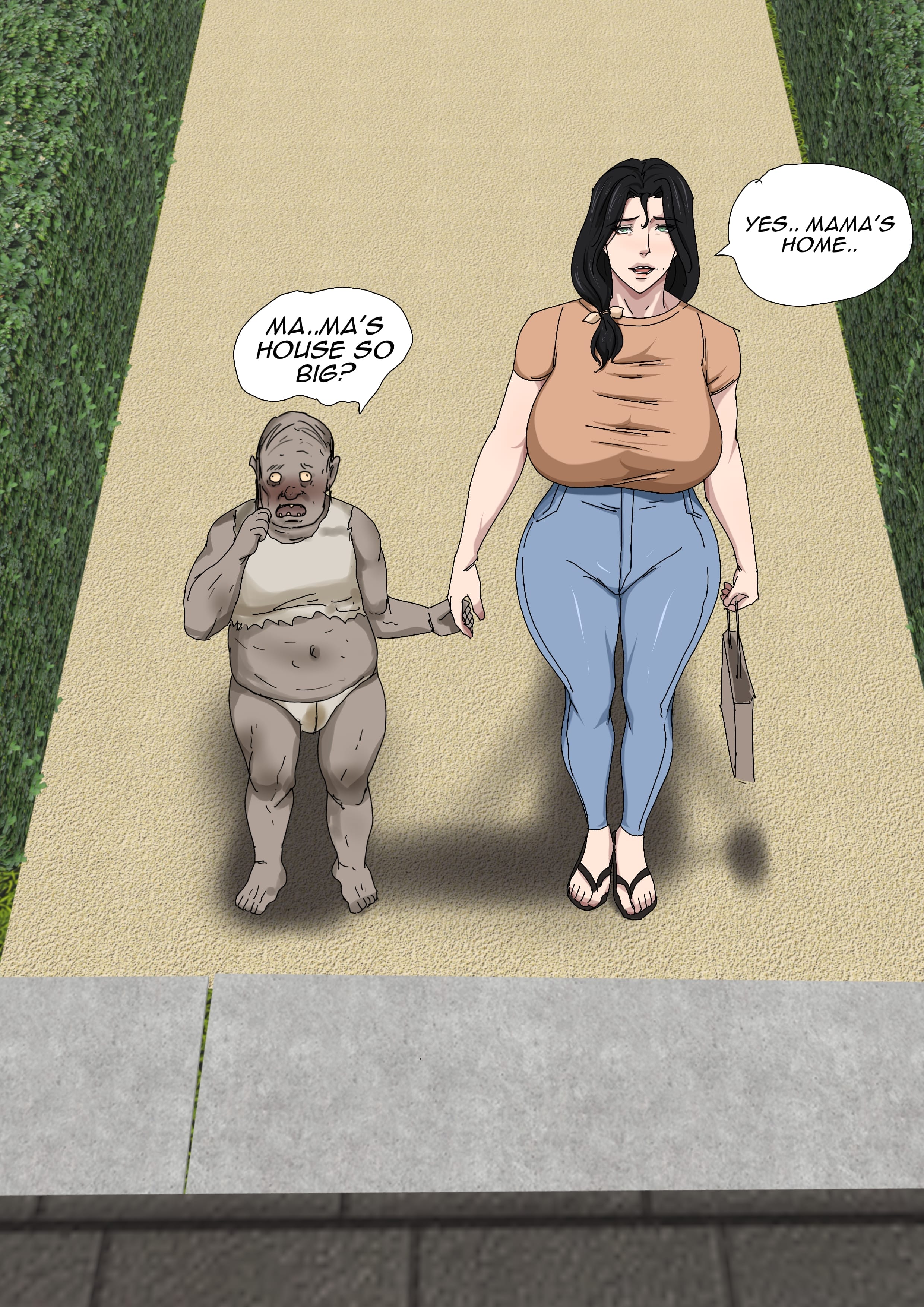 Sinful Lust – Lizana [ZettoNSFW] Lizana And The Homeless - Chapter 5 - Page 53