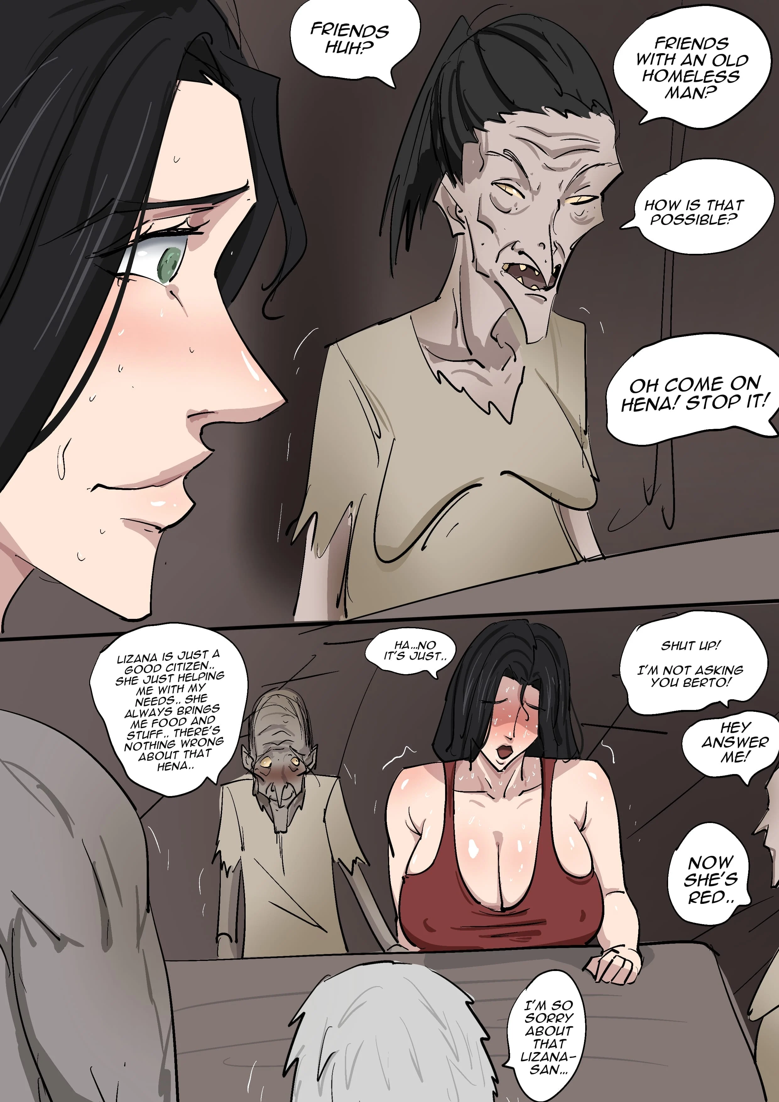 Sinful Lust – Lizana [ZettoNSFW] Lizana And The Homeless - Chapter 6 - Page 83