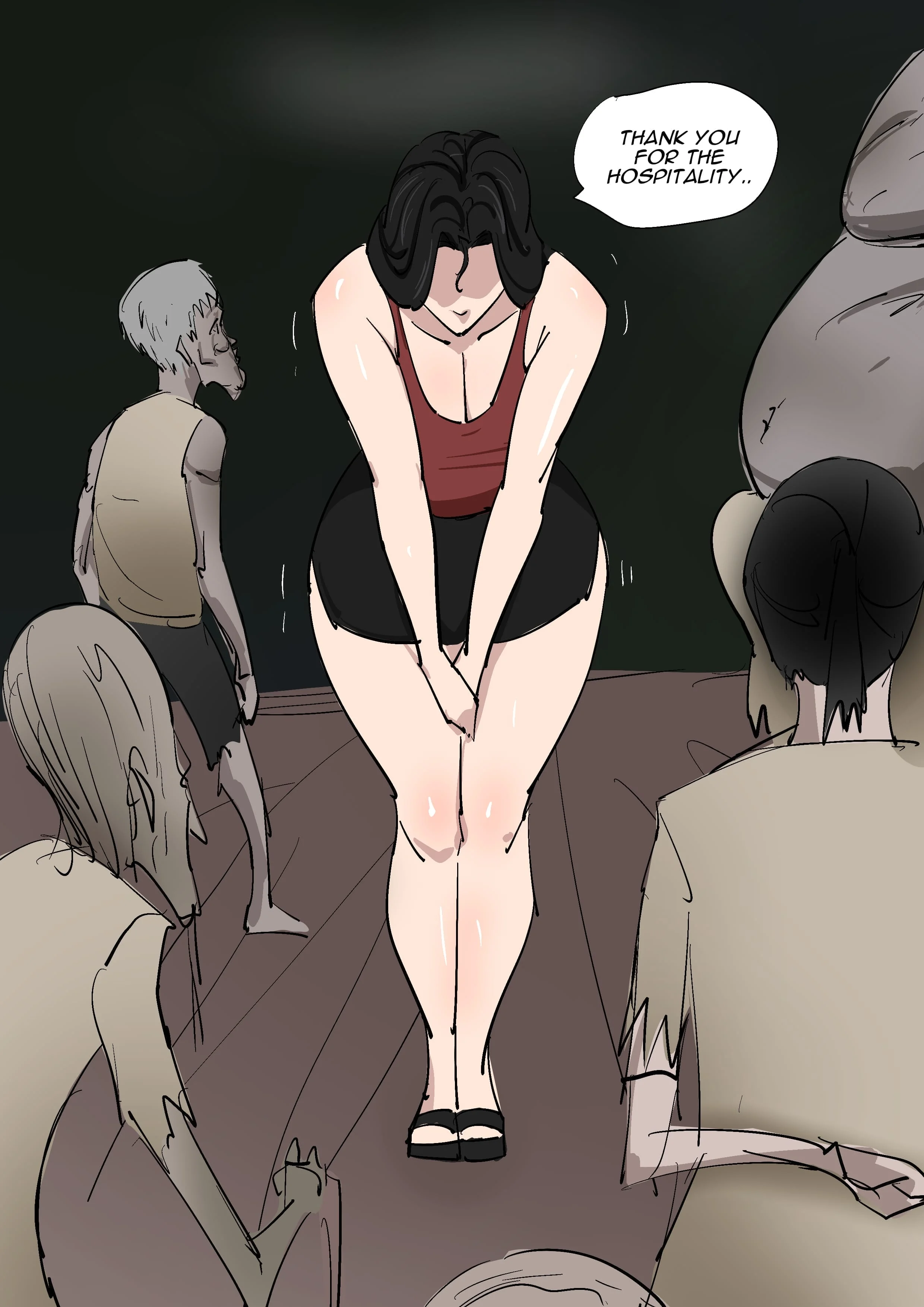 Sinful Lust – Lizana [ZettoNSFW] Lizana And The Homeless - Chapter 6 - Page 85