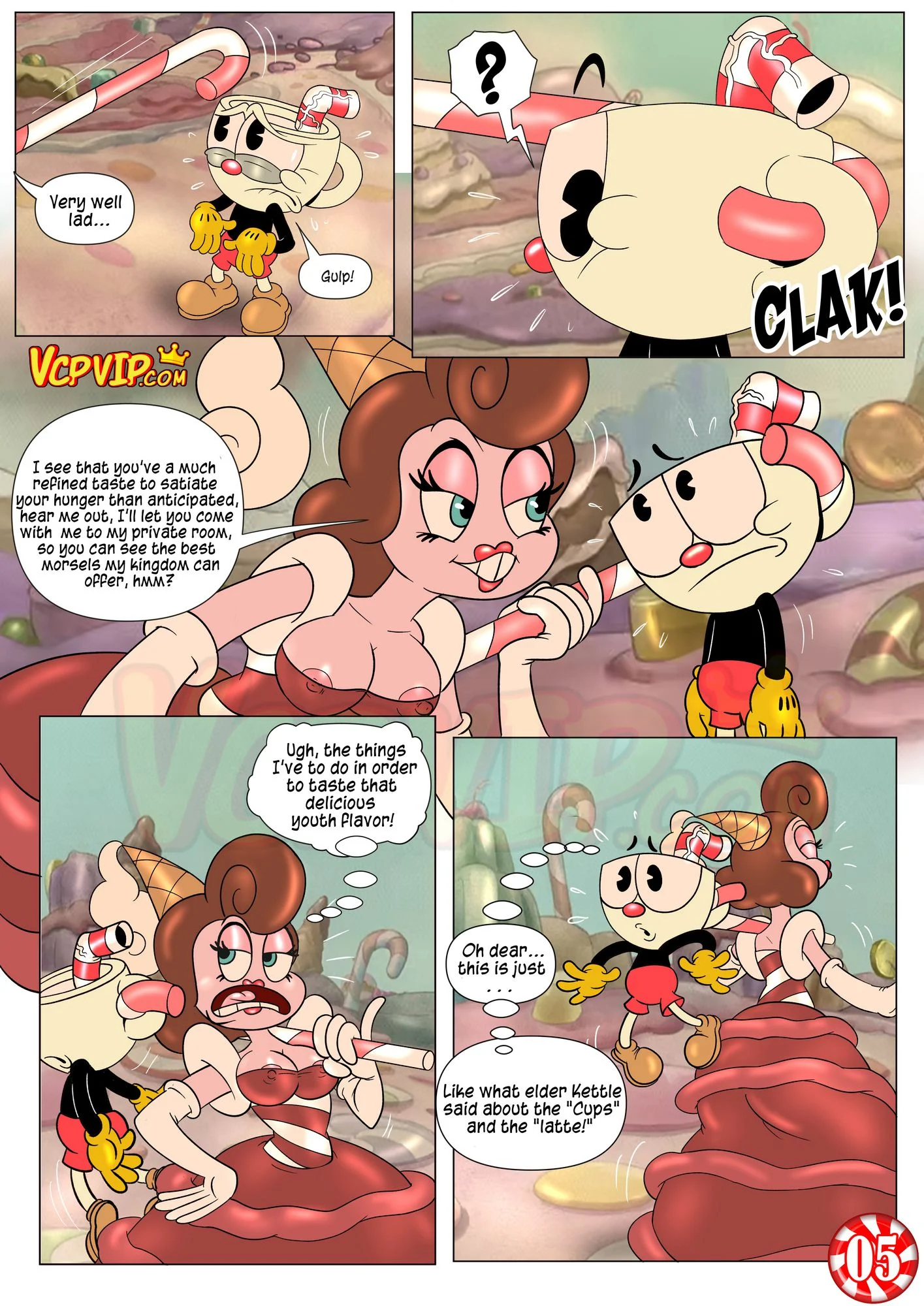 Delightfully Sweet Bon Bon (The Cuphead Show!) [Macergo] Chapter 1 - Page 6