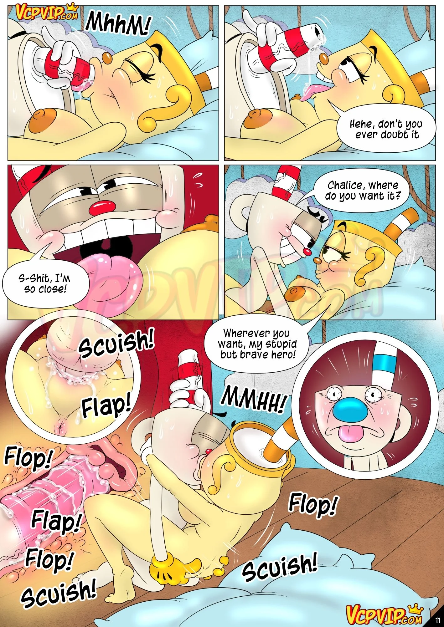 Delightfully Sweet Bon Bon (The Cuphead Show!) [Macergo] Chapter 3 - Page 12