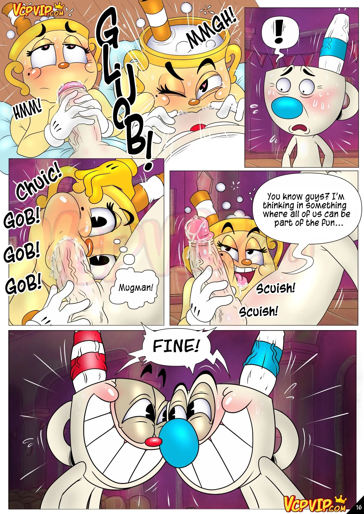 Delightfully Sweet Bon Bon (The Cuphead Show!) [Macergo] Chapter 3 - Page 17