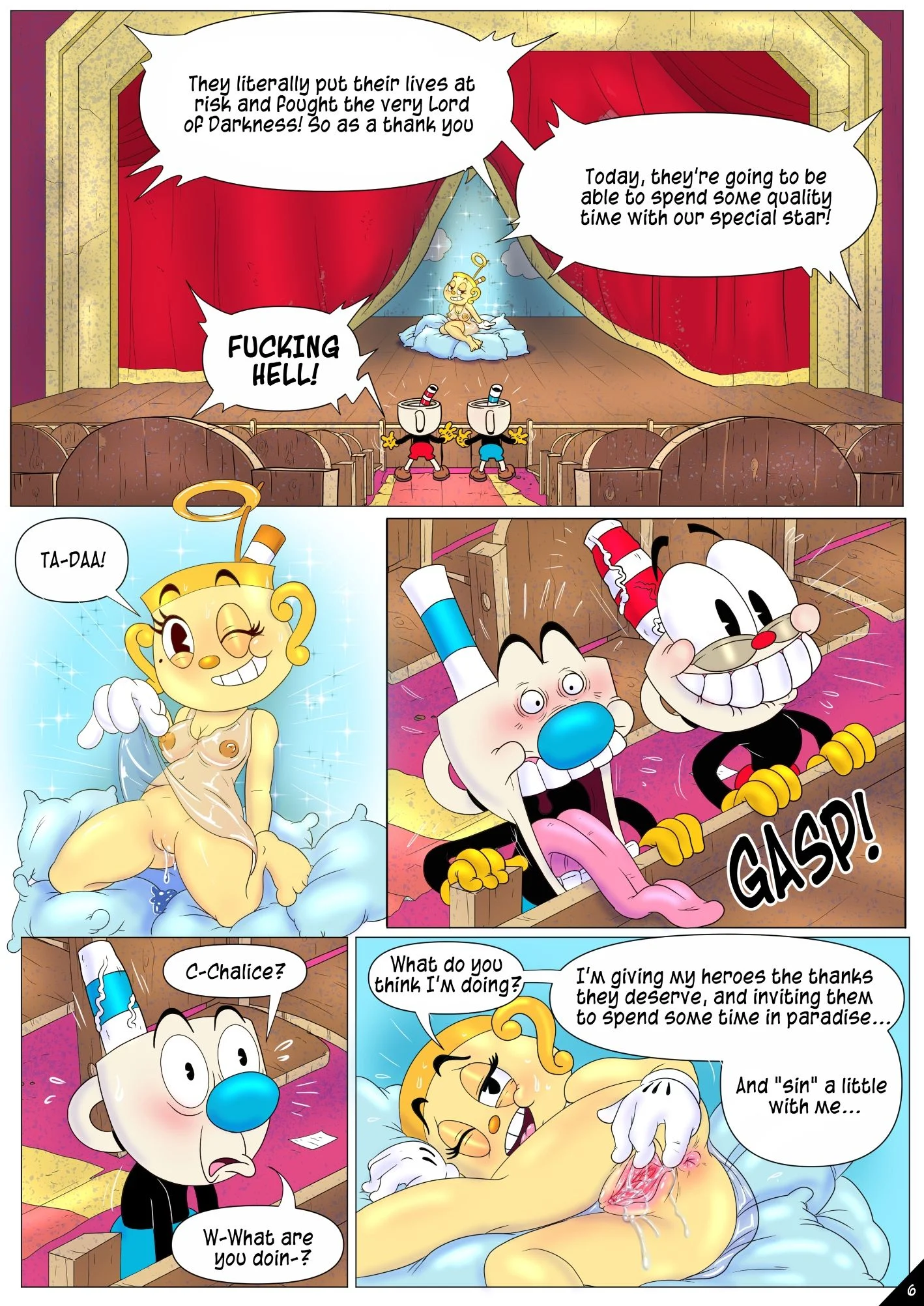 Delightfully Sweet Bon Bon (The Cuphead Show!) [Macergo] Chapter 3 - Page 7
