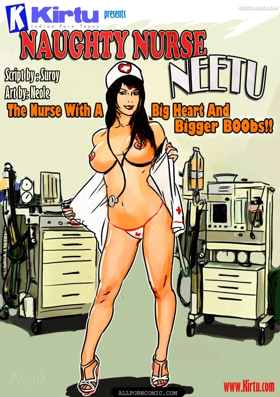 Naughty Nurse Neetu [Kirtu] Chapter 1 - Page 1