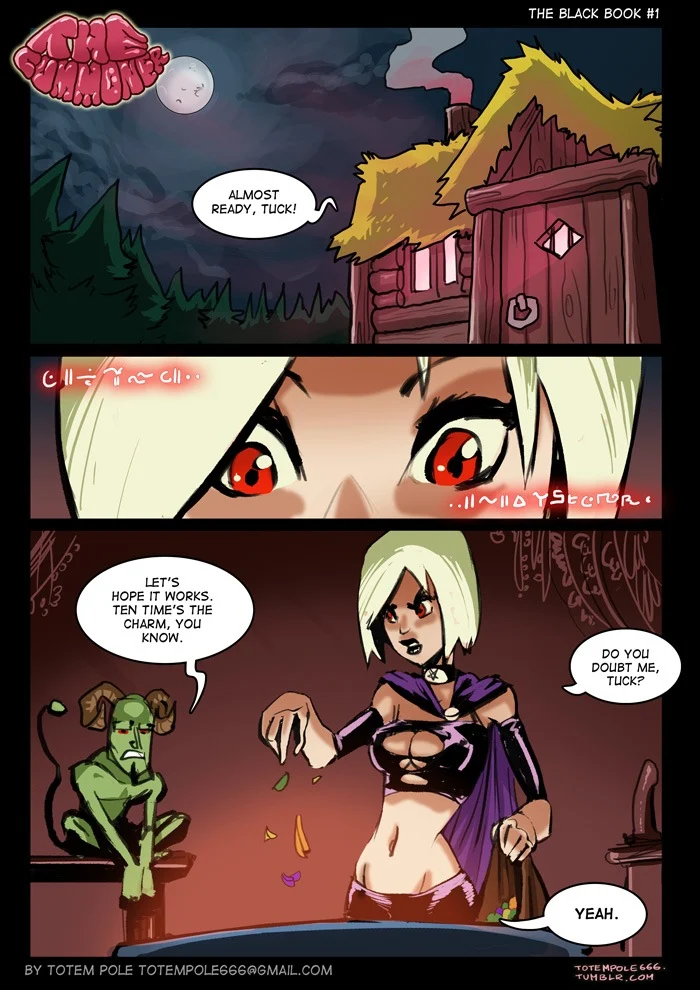 The Cummoner [Totempole] Chapter 1.5 - Side Story #1 The Black Book - Page 2