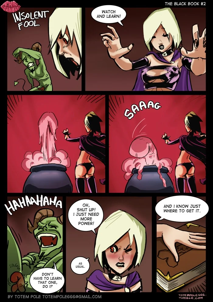 The Cummoner [Totempole] Chapter 1.5 - Side Story #1 The Black Book - Page 3