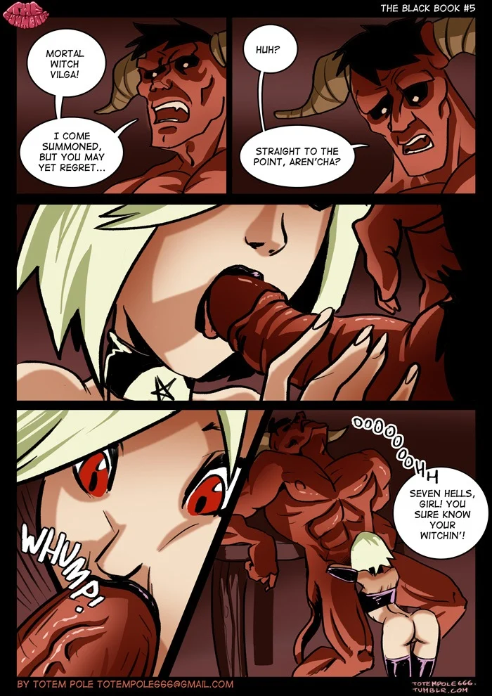 The Cummoner [Totempole] Chapter 1.5 - Side Story #1 The Black Book - Page 6