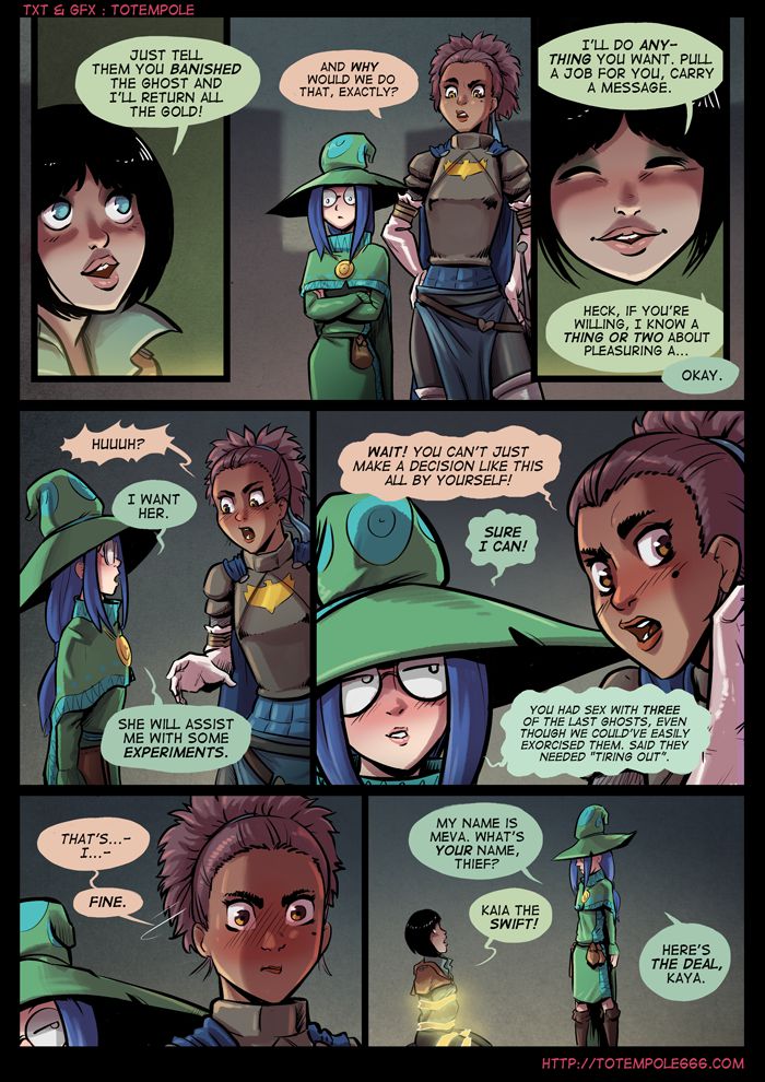 The Cummoner [Totempole] Chapter 18 - Lab Brats - Page 7