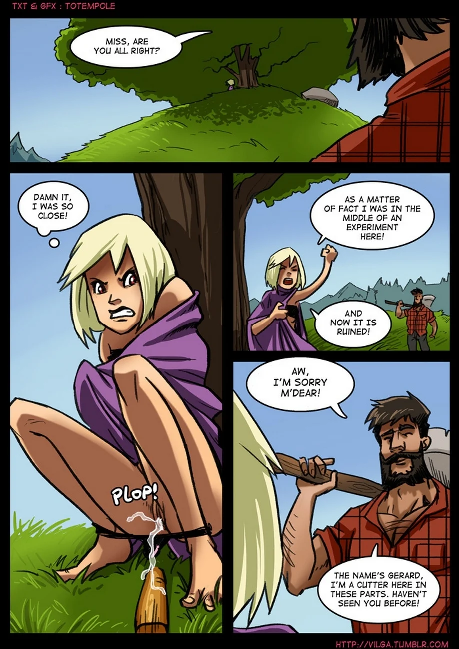 The Cummoner [Totempole] Chapter 2.5 - Side Story #2 Morning Wood Spirits - Page 4