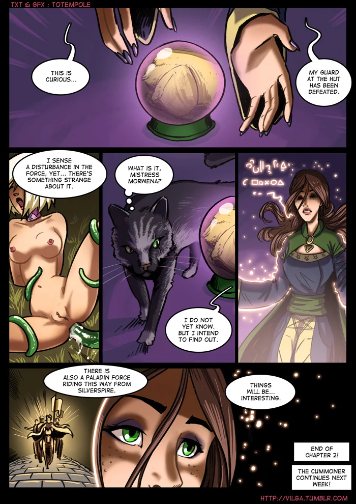 The Cummoner [Totempole] Chapter 2 - Witch Morwena - Page 19