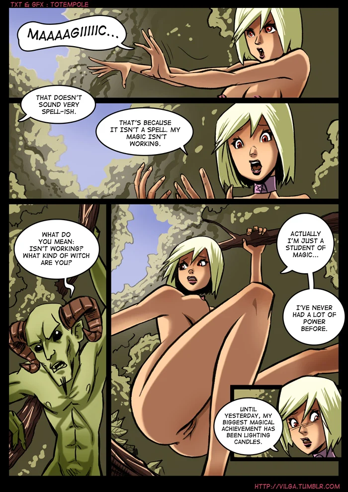 The Cummoner [Totempole] Chapter 2 - Witch Morwena - Page 3