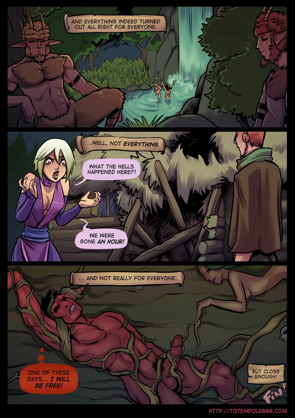 The Cummoner [Totempole] Chapter 20 - Cat's Away - Page 37