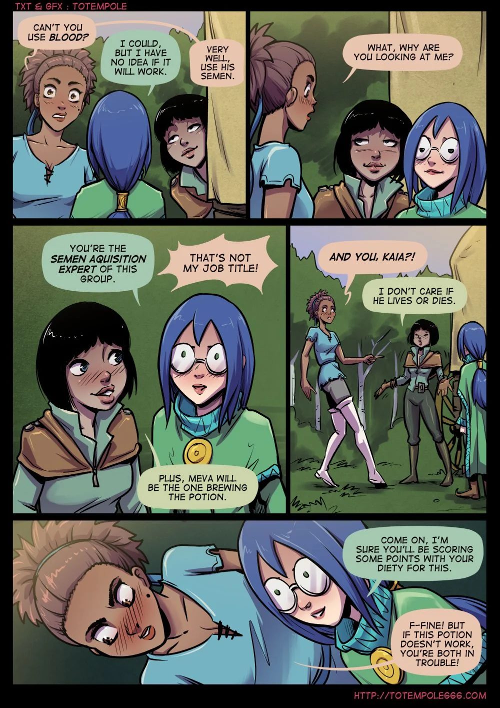 The Cummoner [Totempole] Chapter 21 - Sleeping Beauty - Page 5