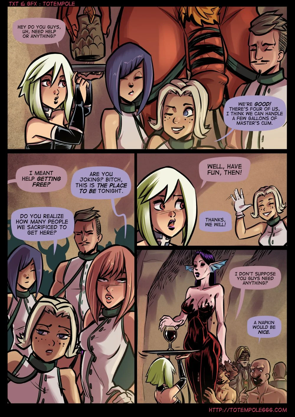 The Cummoner [Totempole] Chapter 22 - Paradise Lust - Page 16