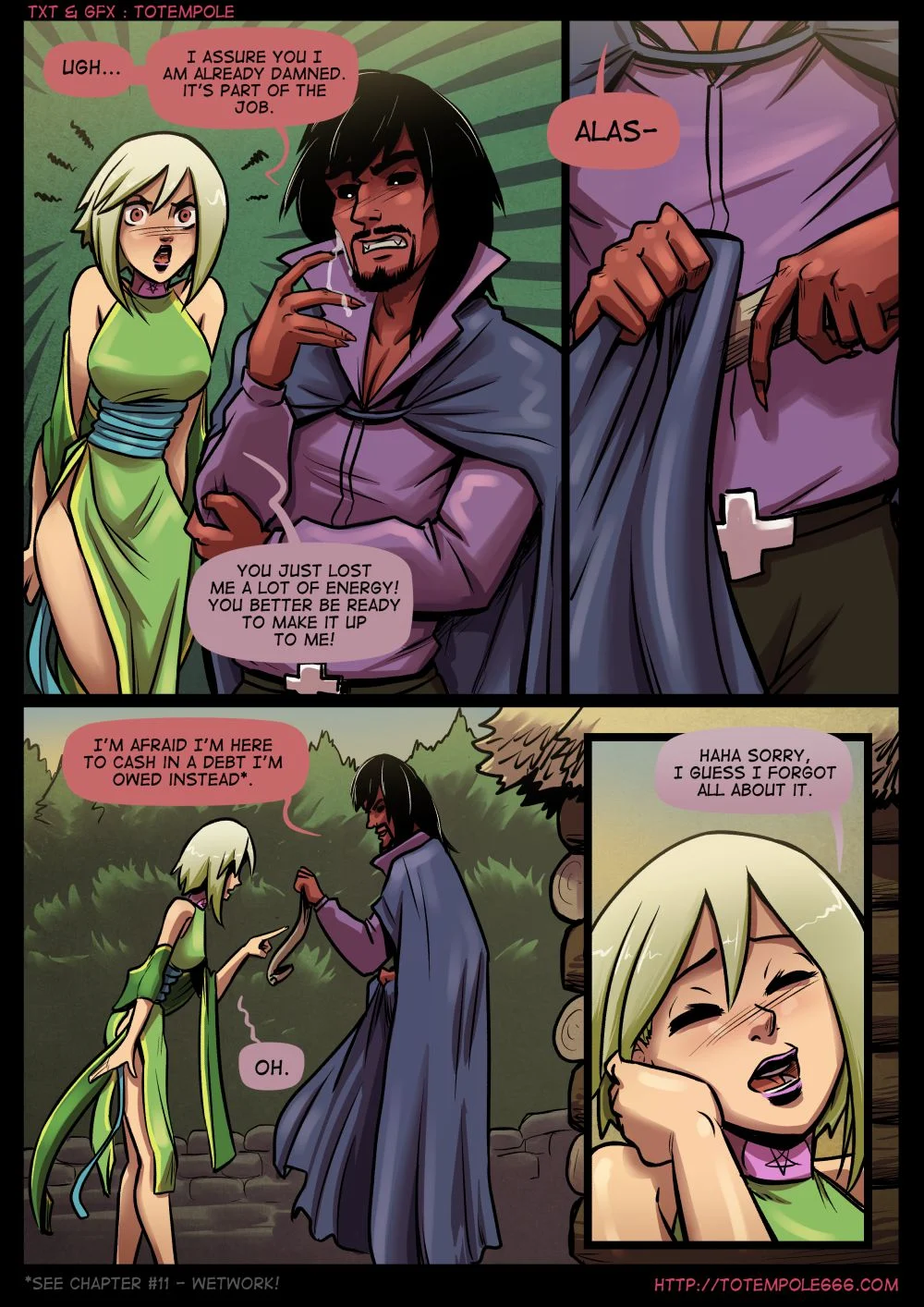 The Cummoner [Totempole] Chapter 22 - Paradise Lust - Page 3