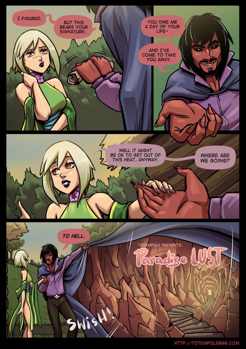 The Cummoner [Totempole] Chapter 22 - Paradise Lust - Page 4