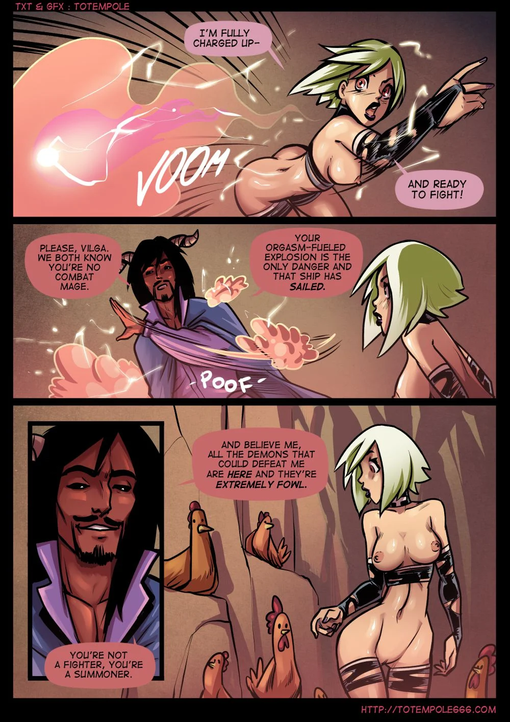 The Cummoner [Totempole] Chapter 22 - Paradise Lust - Page 61