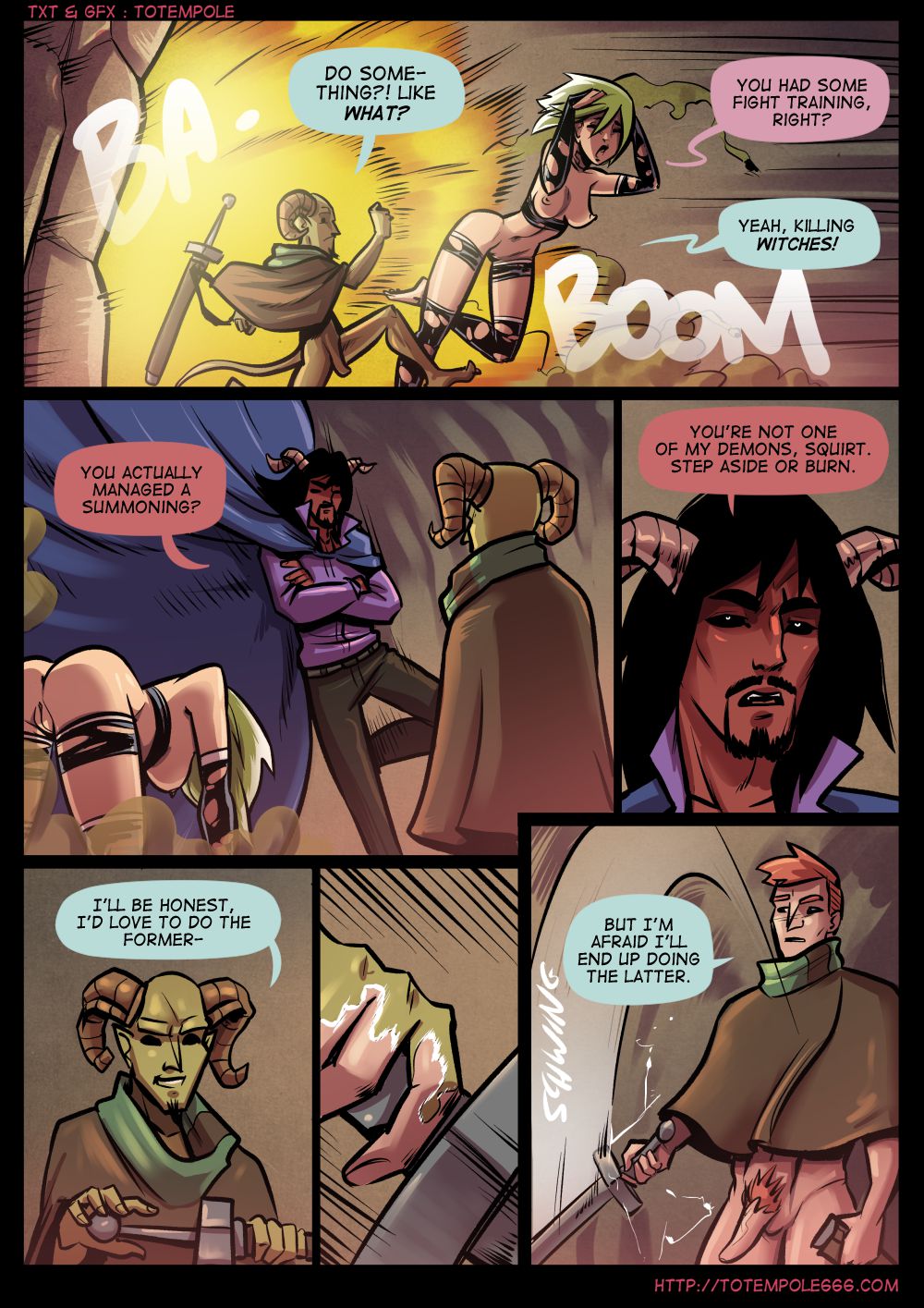 The Cummoner [Totempole] Chapter 22 - Paradise Lust - Page 65