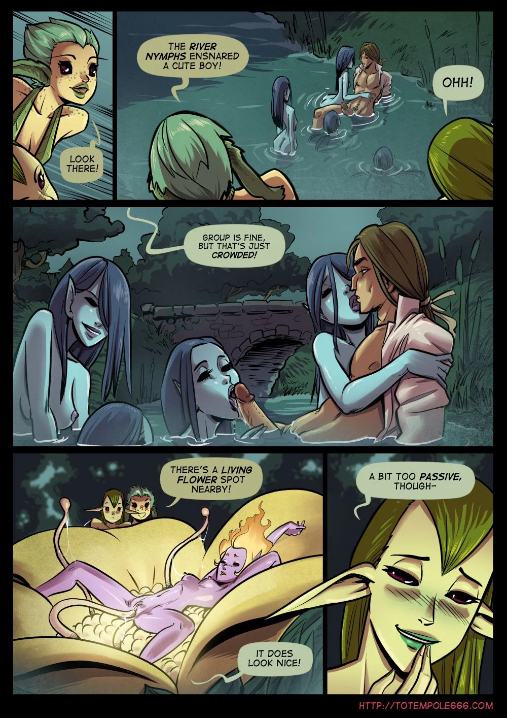 The Cummoner [Totempole] Chapter 23 - Rocktrolled Fungirls - Page 4