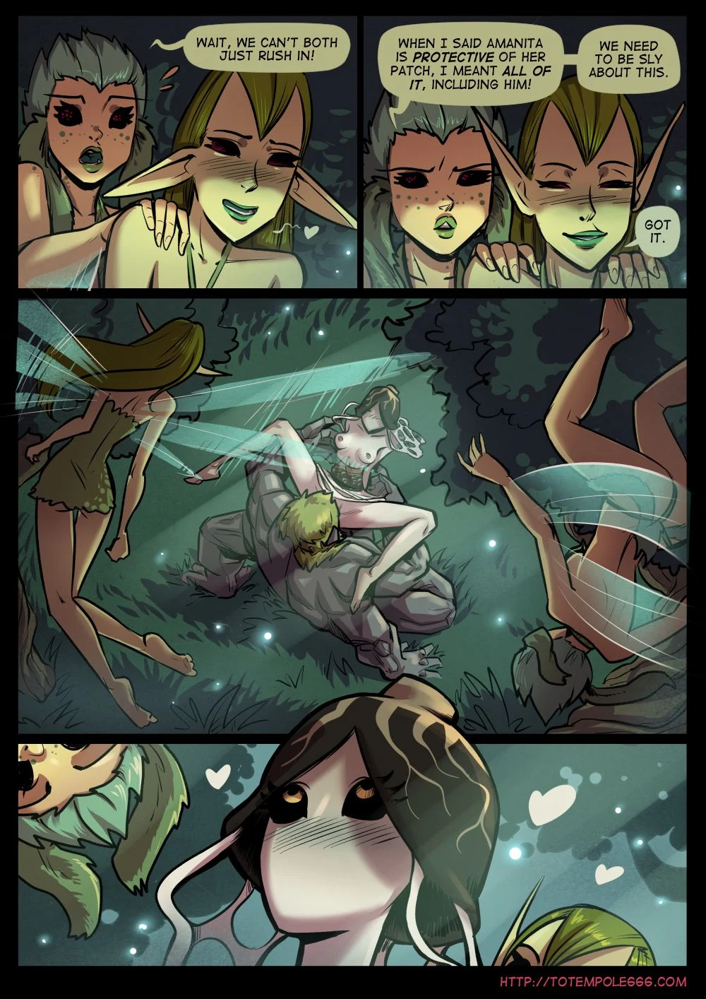 The Cummoner [Totempole] Chapter 23 - Rocktrolled Fungirls - Page 9