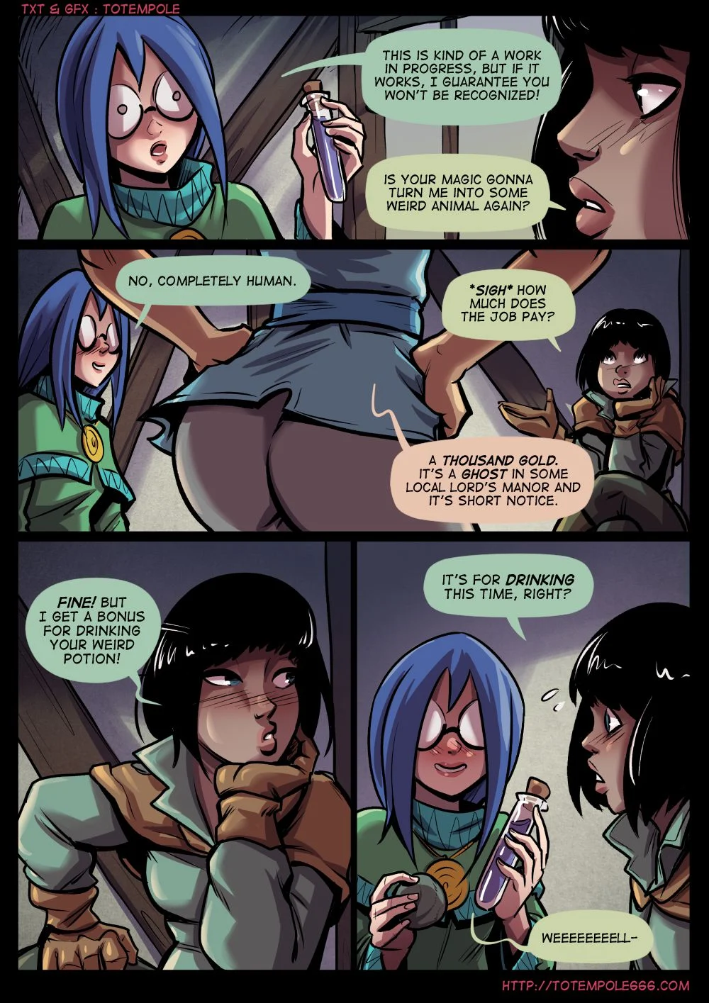 The Cummoner [Totempole] Chapter 24 - Bent On Mischief - Page 3