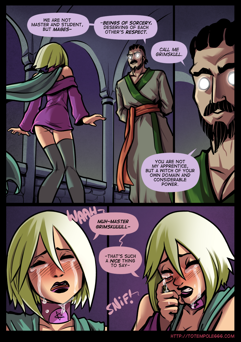 The Cummoner [Totempole] Chapter 26 - Teacher's Petting - Page 6