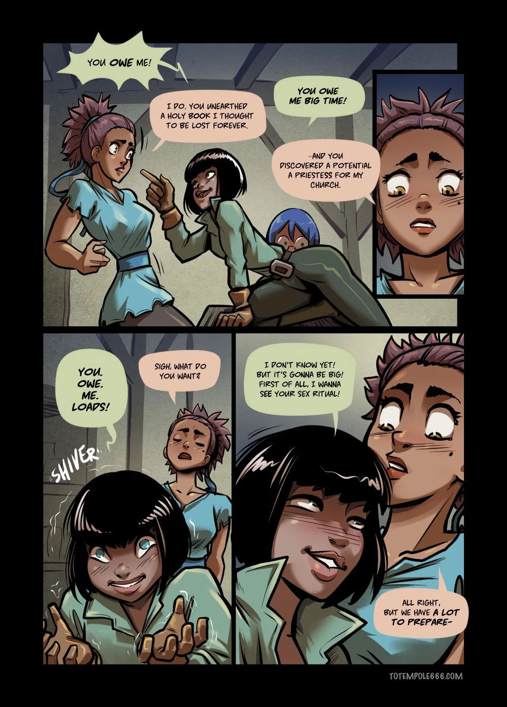 The Cummoner [Totempole] Chapter 27 - Thrust Communion - Page 14