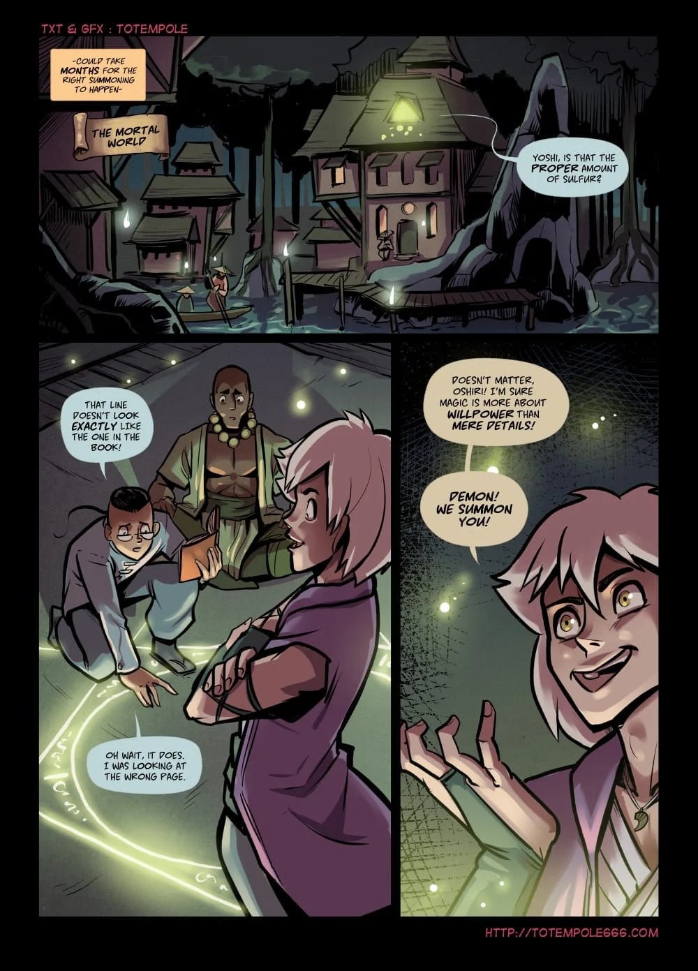 The Cummoner [Totempole] Chapter 28 - Soul Bound Sorceress - Page 14