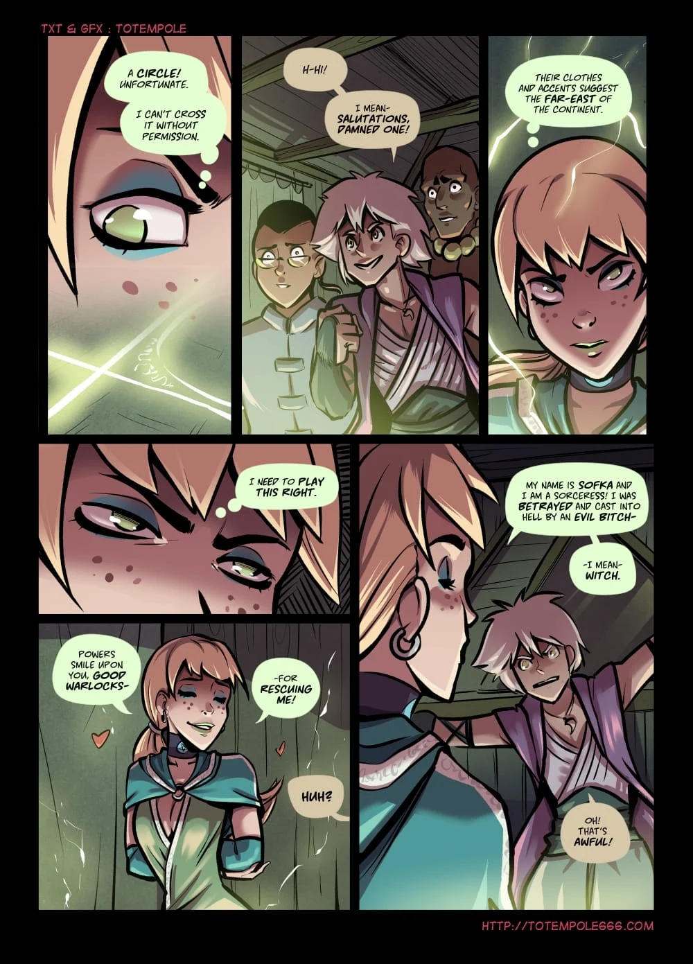 The Cummoner [Totempole] Chapter 28 - Soul Bound Sorceress - Page 17