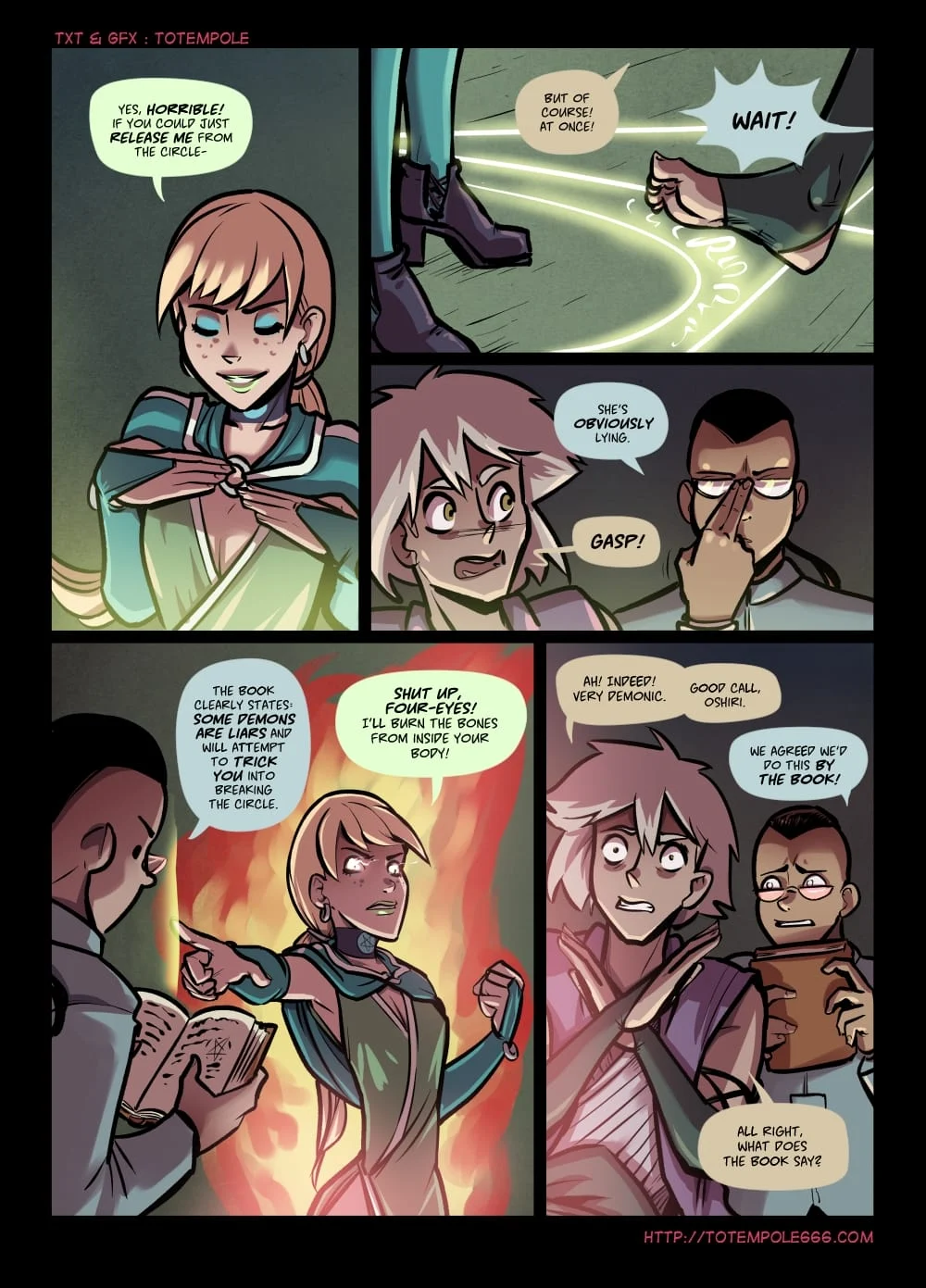 The Cummoner [Totempole] Chapter 28 - Soul Bound Sorceress - Page 18