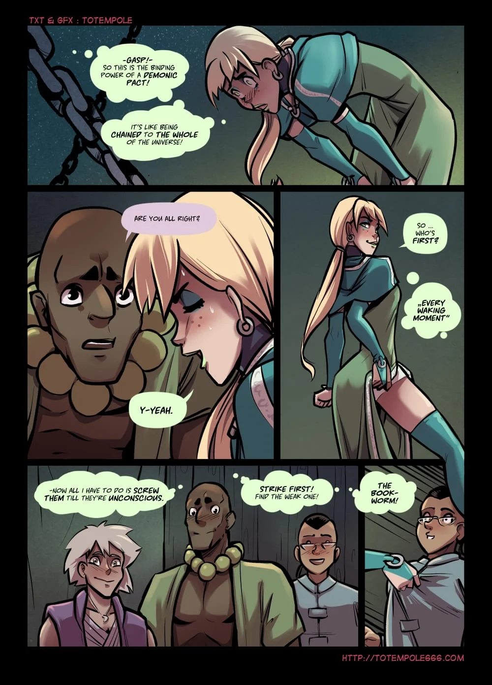 The Cummoner [Totempole] Chapter 28 - Soul Bound Sorceress - Page 22