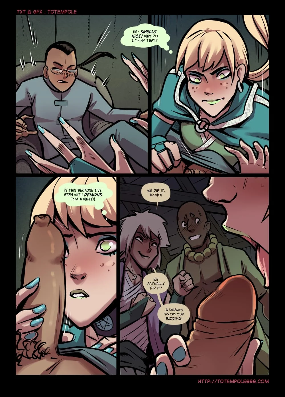 The Cummoner [Totempole] Chapter 28 - Soul Bound Sorceress - Page 23
