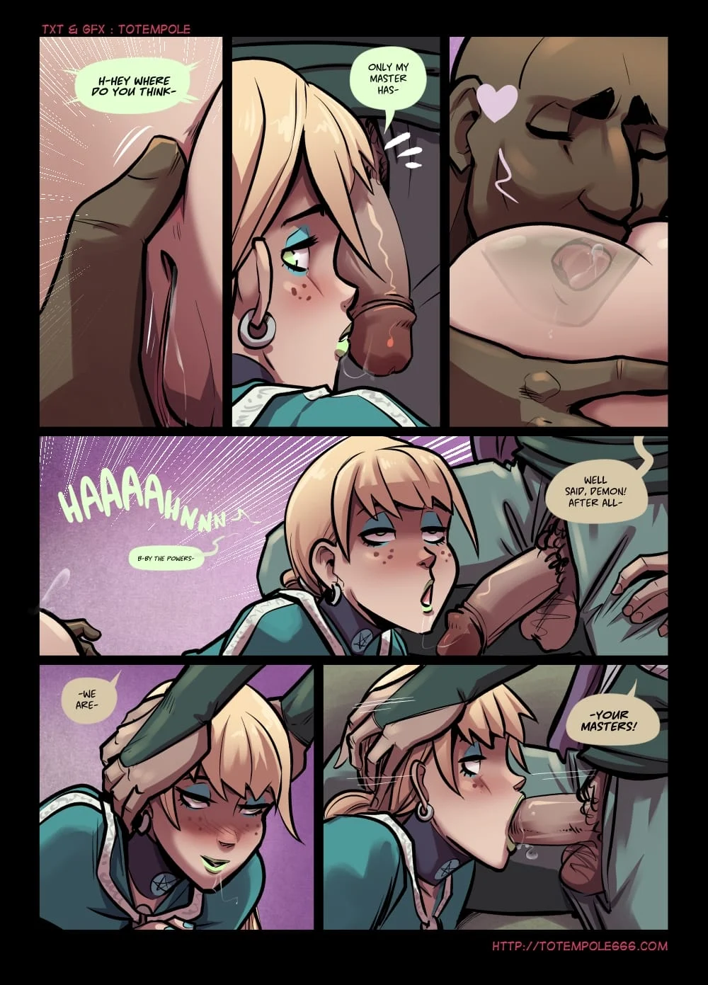 The Cummoner [Totempole] Chapter 28 - Soul Bound Sorceress - Page 32