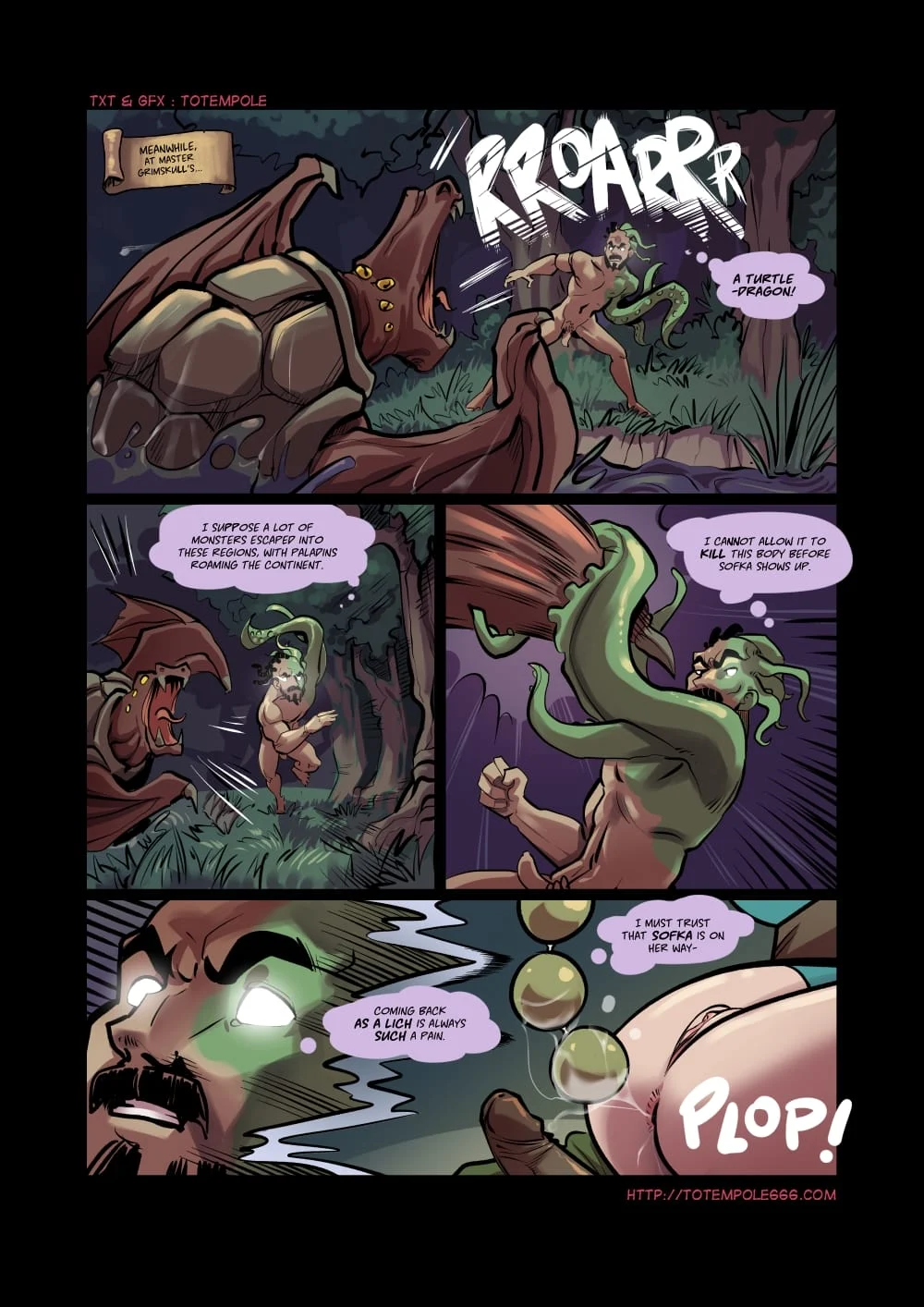 The Cummoner [Totempole] Chapter 28 - Soul Bound Sorceress - Page 38