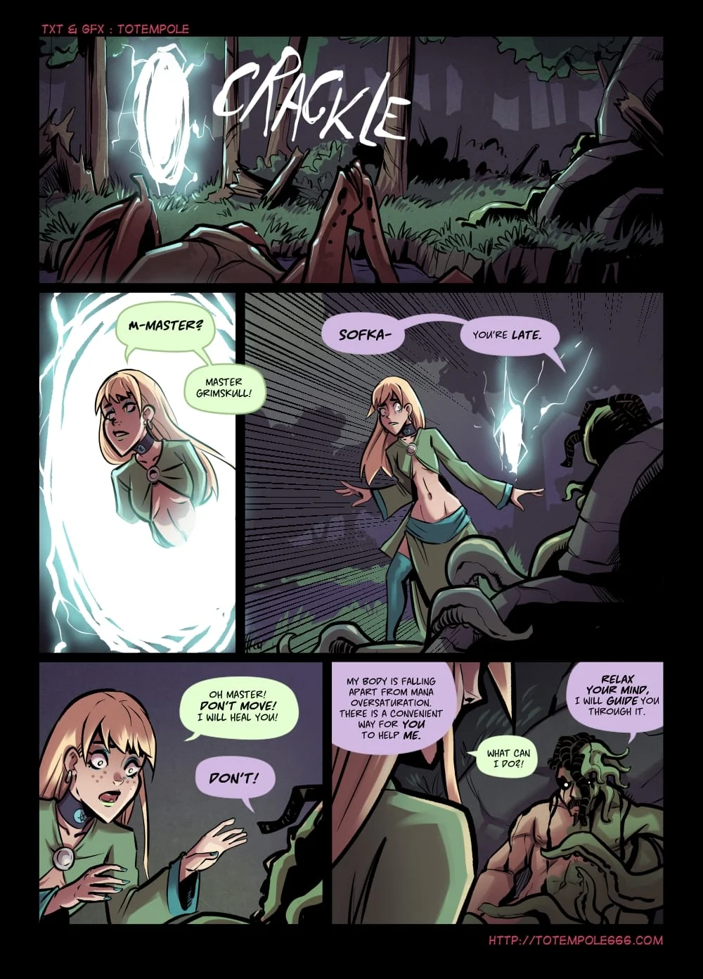 The Cummoner [Totempole] Chapter 28 - Soul Bound Sorceress - Page 46