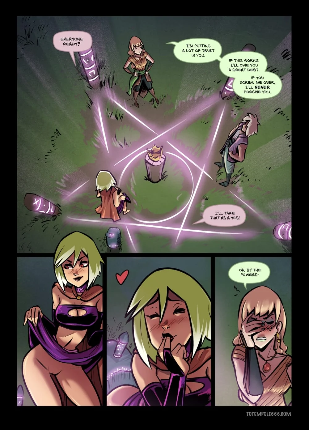 The Cummoner [Totempole] Chapter 29 - Double Teamed - Page 38