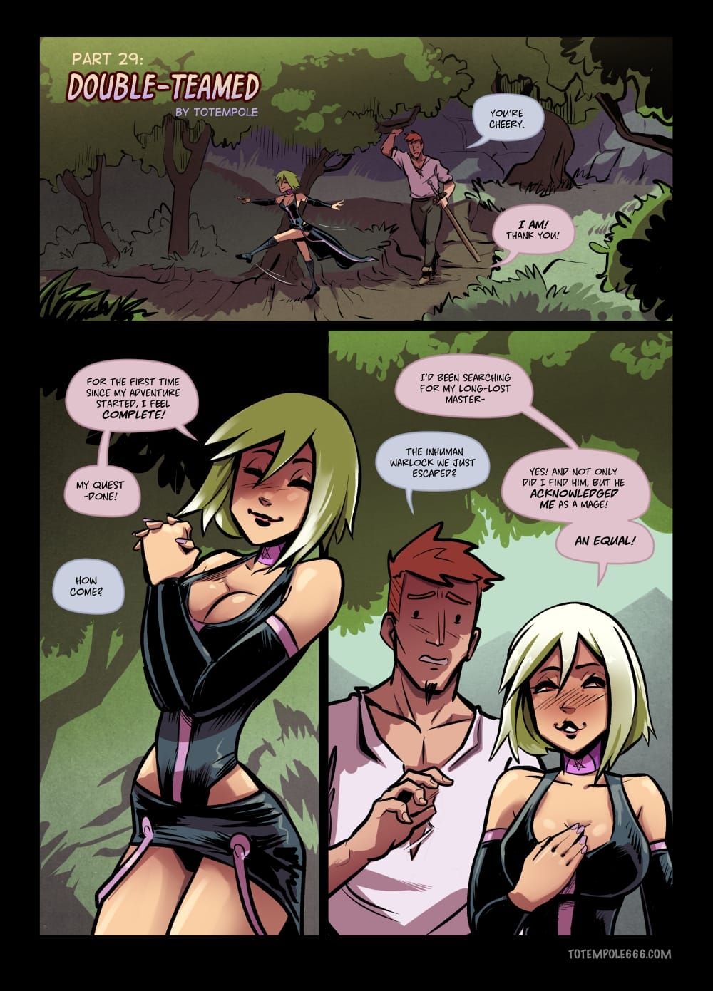 The Cummoner [Totempole] Chapter 29 - Double Teamed - Page 1