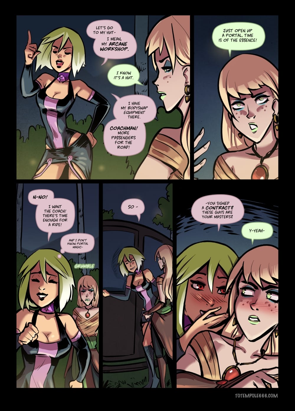 The Cummoner [Totempole] Chapter 29 - Double Teamed - Page 14