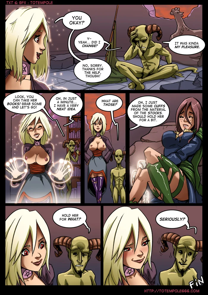 The Cummoner [Totempole] Chapter 3 - Bondage - Page 22