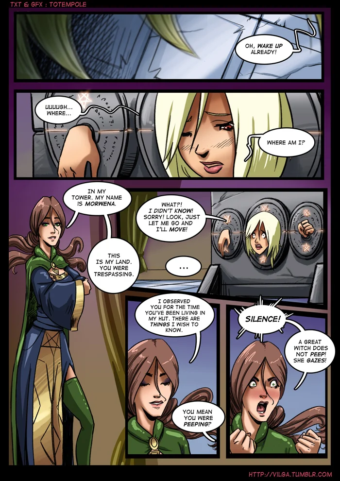 The Cummoner [Totempole] Chapter 3 - Bondage - Page 7