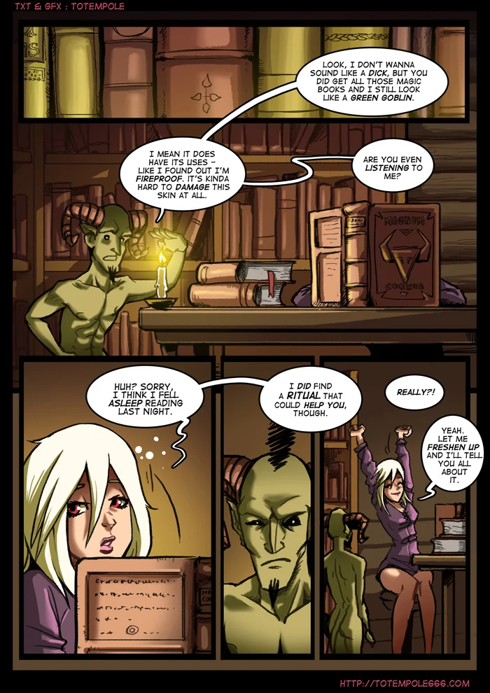 The Cummoner [Totempole] Chapter 4 - Hard Lesson - Page 2