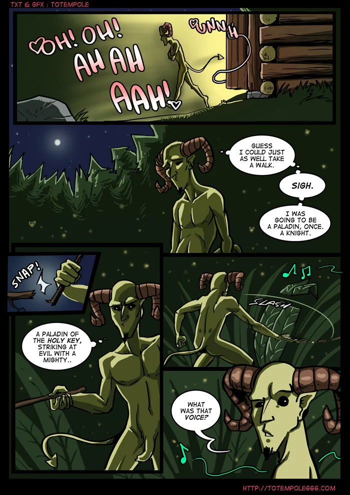 The Cummoner [Totempole] Chapter 5 - Tuck's Night Out - Page 4
