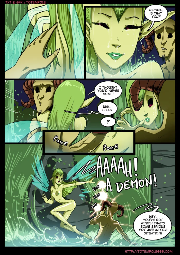 The Cummoner [Totempole] Chapter 5 - Tuck's Night Out - Page 7