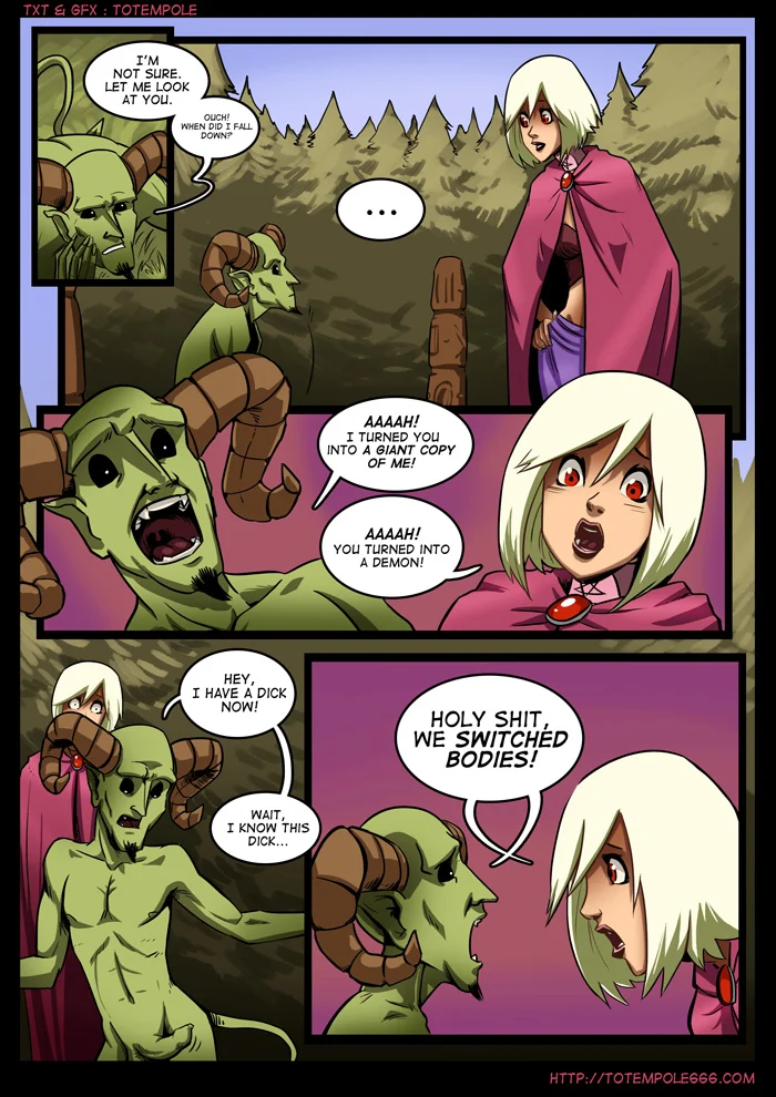 The Cummoner [Totempole] Chapter 6 - The Lefts And Rites - Page 6