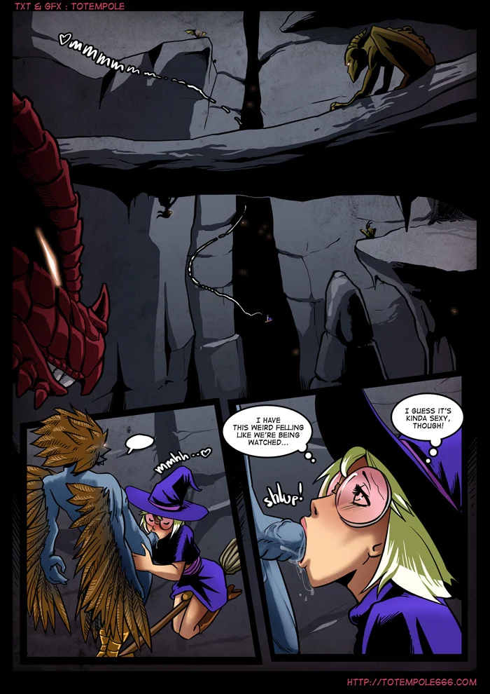 The Cummoner [Totempole] Chapter 7 - Burn The Witch! - Page 13
