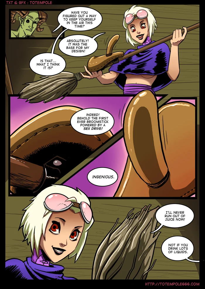 The Cummoner [Totempole] Chapter 7 - Burn The Witch! - Page 3