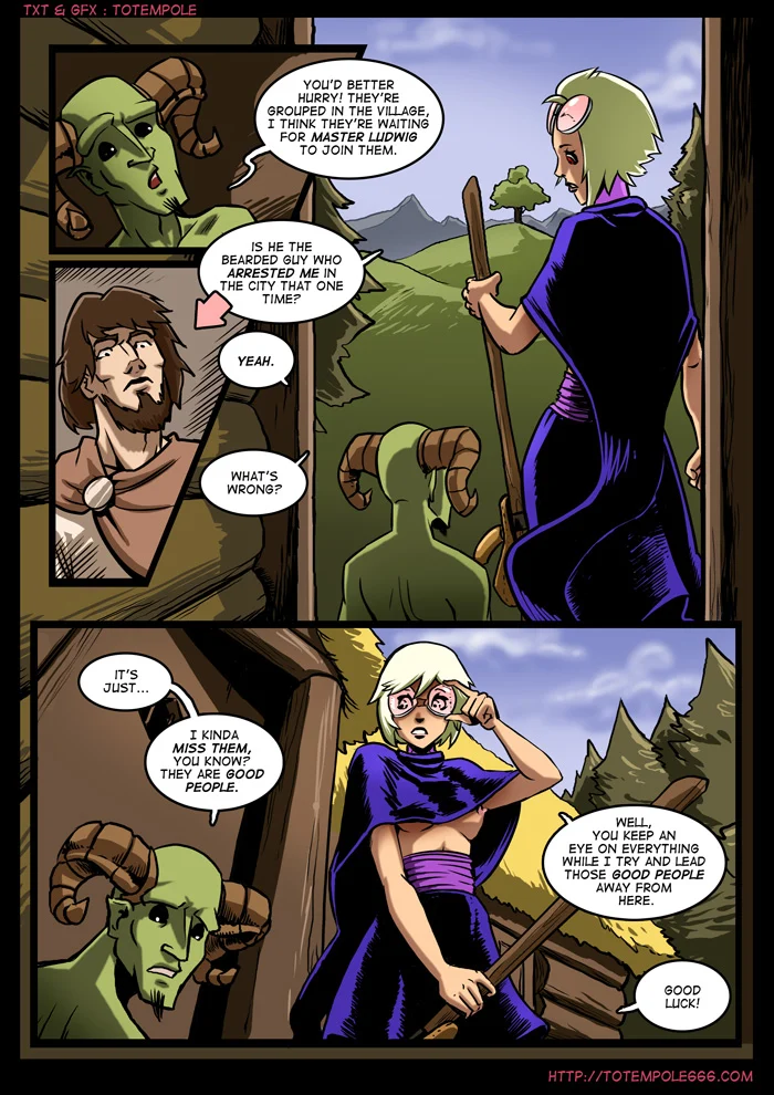 The Cummoner [Totempole] Chapter 7 - Burn The Witch! - Page 4