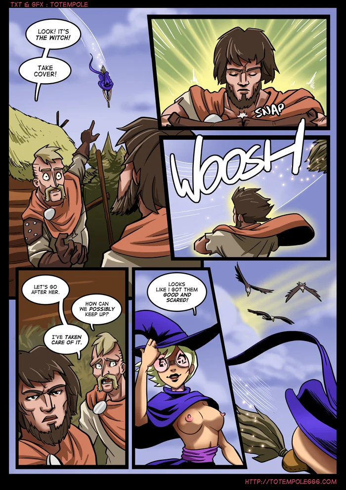 The Cummoner [Totempole] Chapter 7 - Burn The Witch! - Page 8