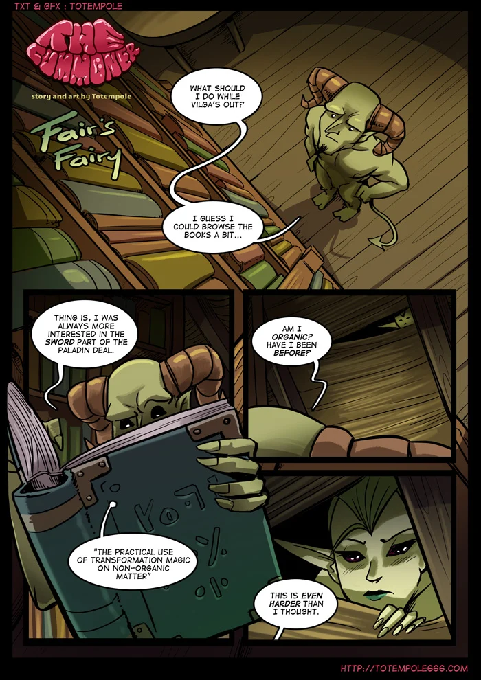 The Cummoner [Totempole] Chapter 8 - Fair's Fairy - Page 2